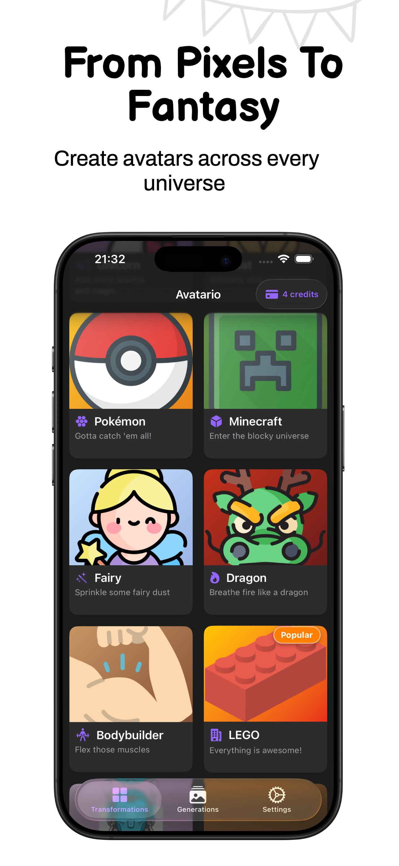 Avatario iPhone screenshot 5