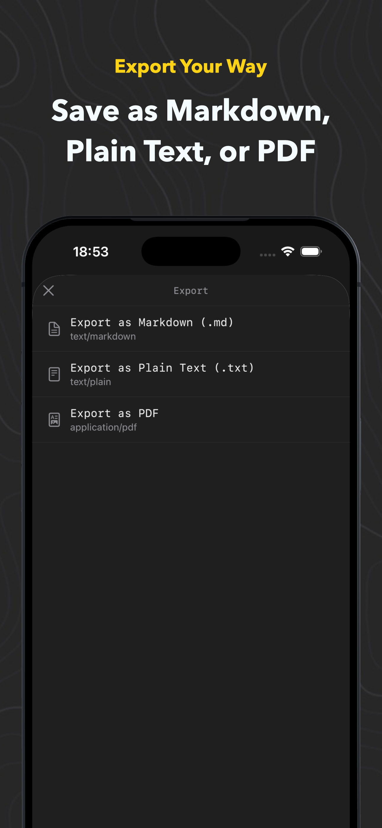 MarkdownEditor iPhone screenshot 4