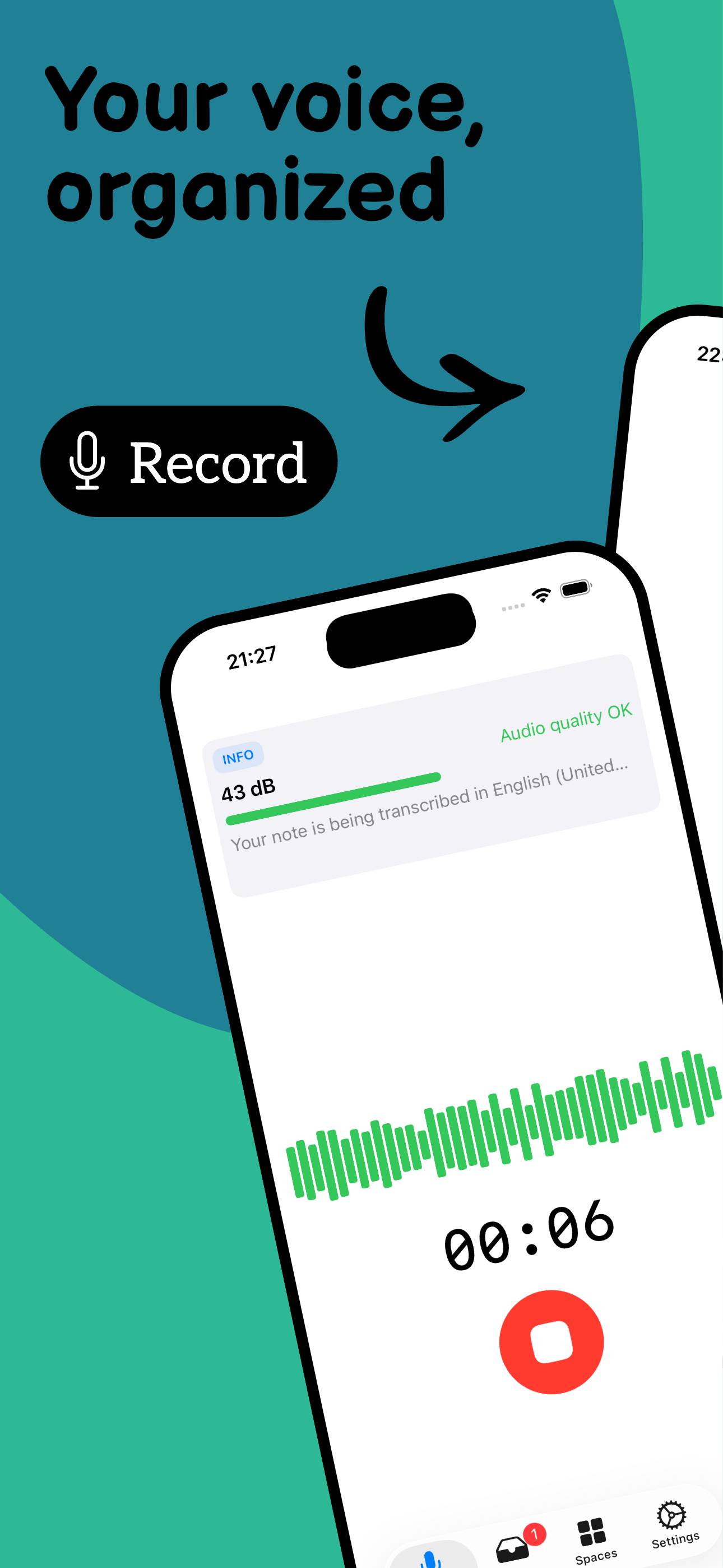Notelo iPhone screenshot 1