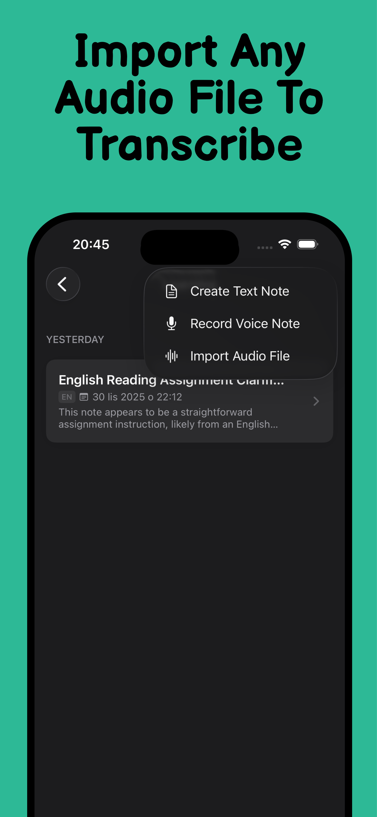 Notelo iPhone screenshot 6