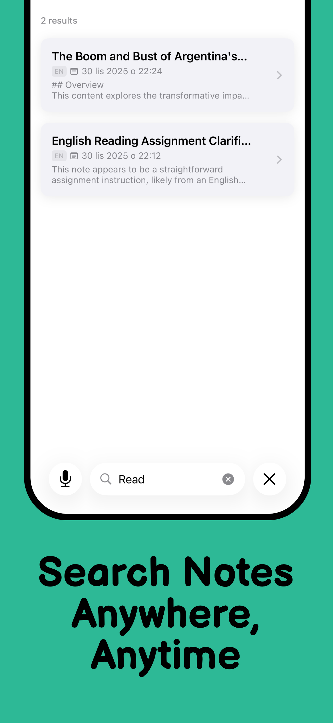 Notelo iPhone screenshot 7
