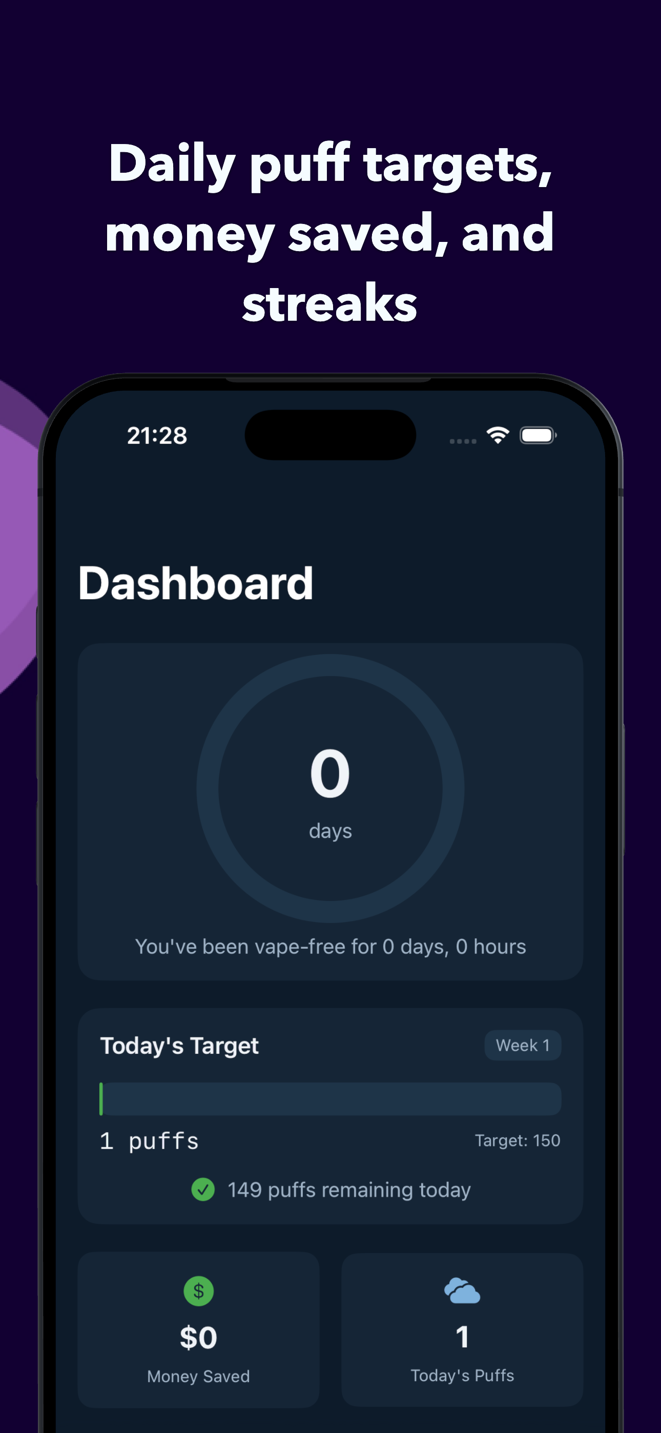 PuffApp iPhone screenshot 5